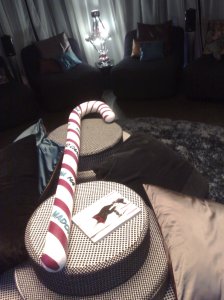 Madonna Hard Candy preview showing giant candy