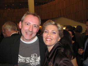 Eli Kristin Hagen with Keith Mansfield