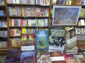 Hatchards new fiction display