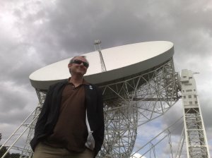 Keith Mansfield at Jodrell Bank
